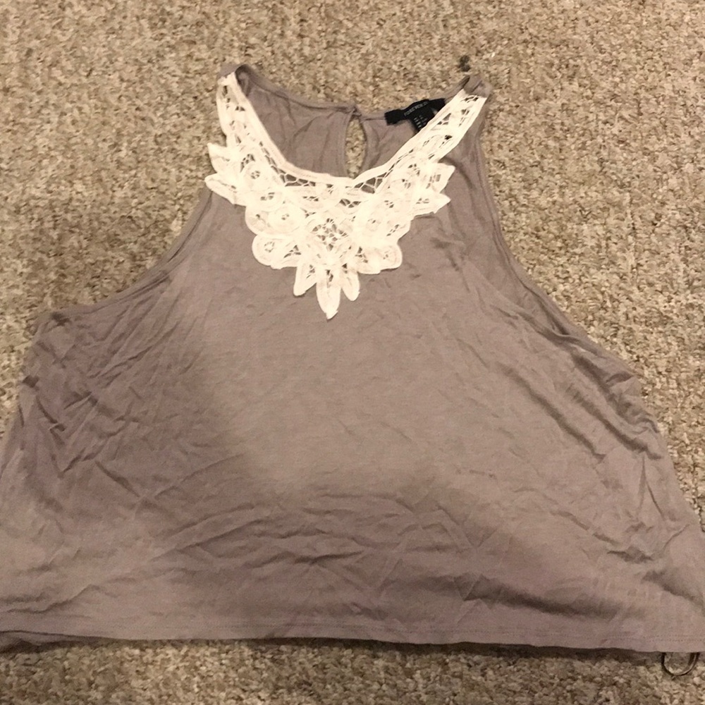 Grey tank top